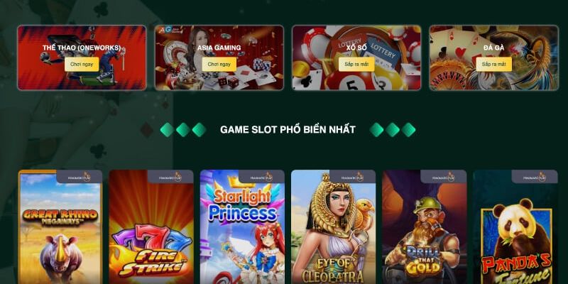 Kho game tại nhà cái Cat368